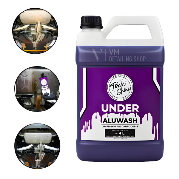 Producto - Toxic Shine Under Aluwash 4L - Limpiador Acido  De Carrocería