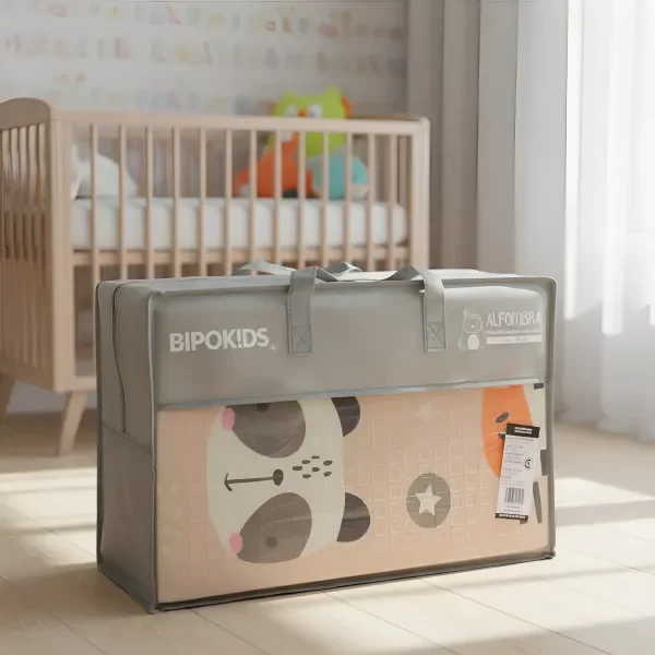 Producto - Alfombra Plegable Antigolpes Reversible Con Bolso Premium Beatiful Dreams