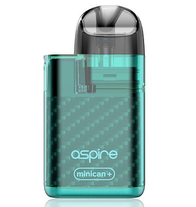 Producto - (POD RECARGABLE) ASPIRE MINICAN GREEN + 1 SALT IMPORTADA DE REGALO