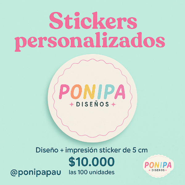 Producto - Sticker emprendedores