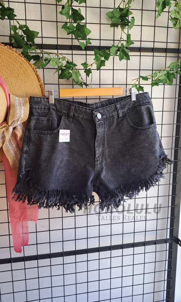 Producto - Short #Denim Boho Gris