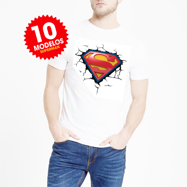 Producto - Plantillas Remeras Superman DTF Sublimar #R195