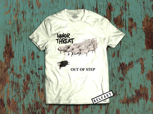 remera minor threat out of step