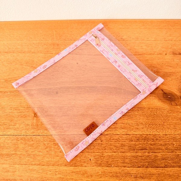 Producto - MINI CRISTAL Rosa con dibujitos