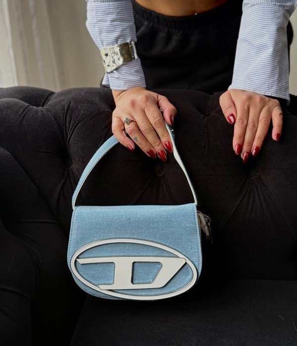 Producto - Cartera Diesel blue 1 dr