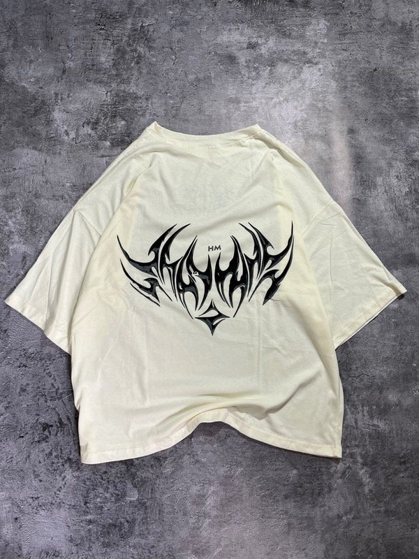 Producto - Tribal HM - Boxy fit - Crema