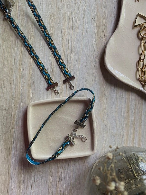 Producto - Choker gold petroleo