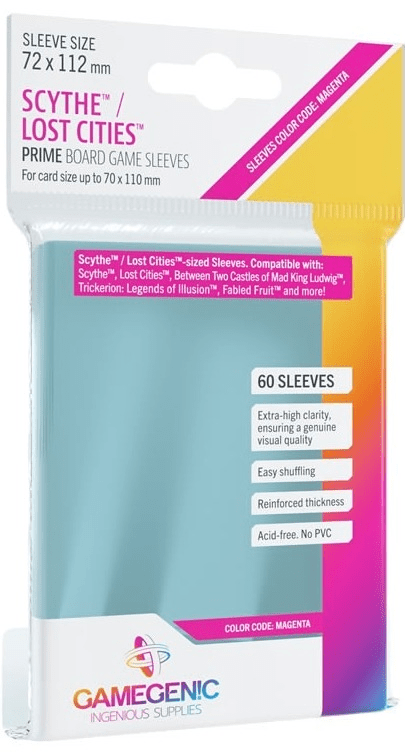 Producto - Gamegenic - Sleeves Scythe / Lost City