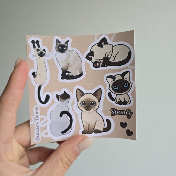 Producto - Planchita mini Gato Siamés