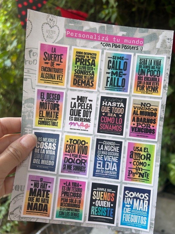 Producto - Stickers planchita mix2 - Piba Posters