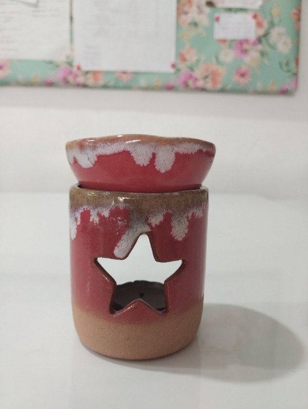 Producto - Hornillo gres rojo estrella