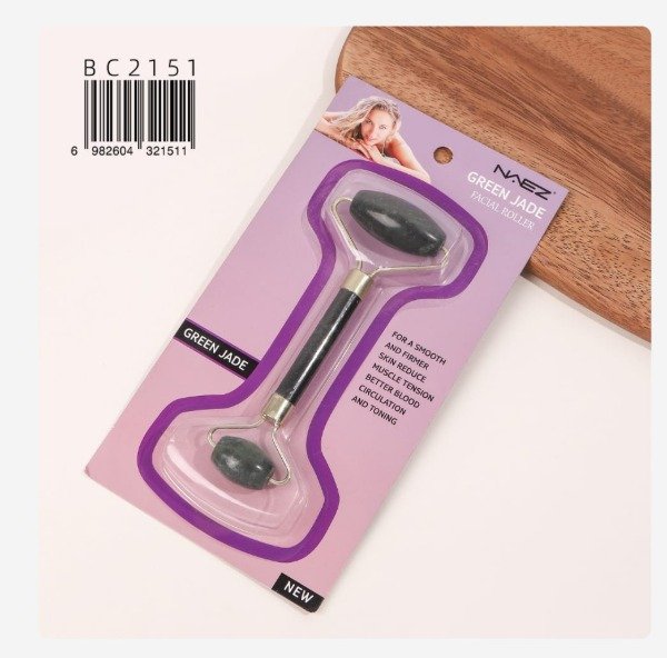 Producto - Rodillo Facial de Jade Verde