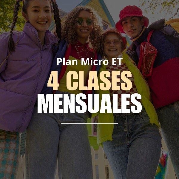 Producto - Plan Micro ET / 4 Clases mensuales
