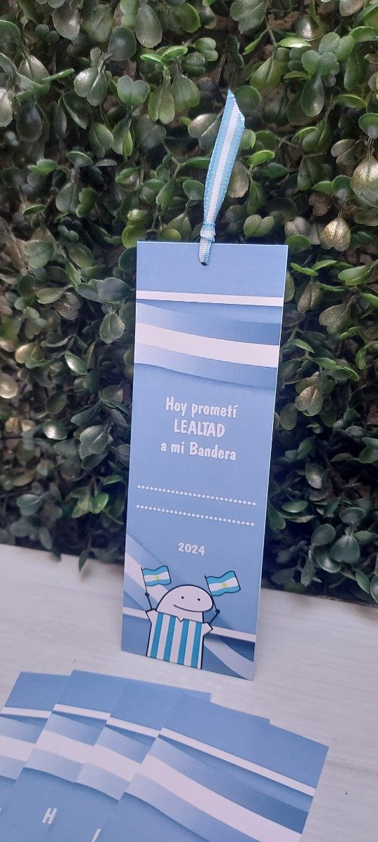 Producto - Señaladores o mini tarjeta para felicitar