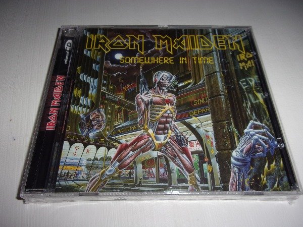 Producto - CD IRON MAIDEN SOMEWHERE IN TIME NUEVO ARG L50