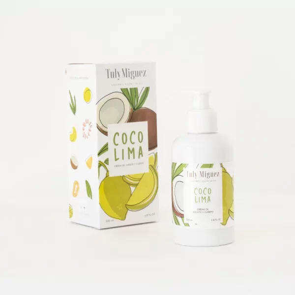 Producto - Crema Coco Lima para manos y cuerpo 200ml