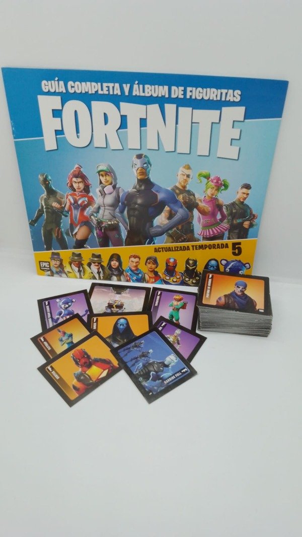 Producto - Completá tu colección - Figuritas Fortnite, Temporada 5