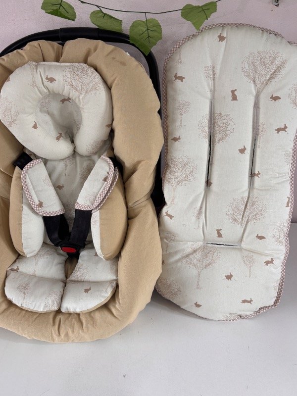 Producto - Set de paseo conejitos beiges