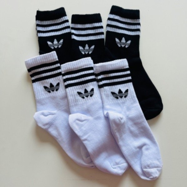 Producto - Docena Tenis Sport Adidas Blanco y Negro