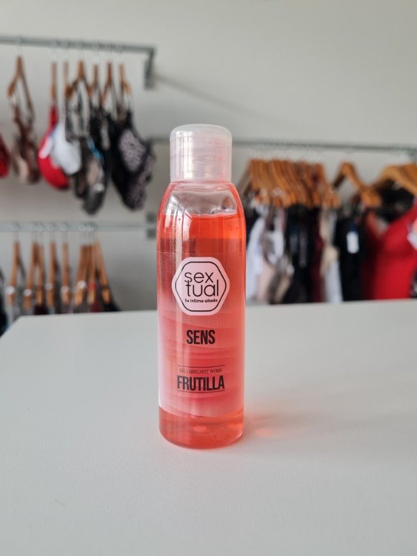 Producto - Lubricante comestible sabor frutilla