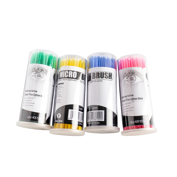 Producto - Microhisopos Para Limpieza De Pestañas X100unds