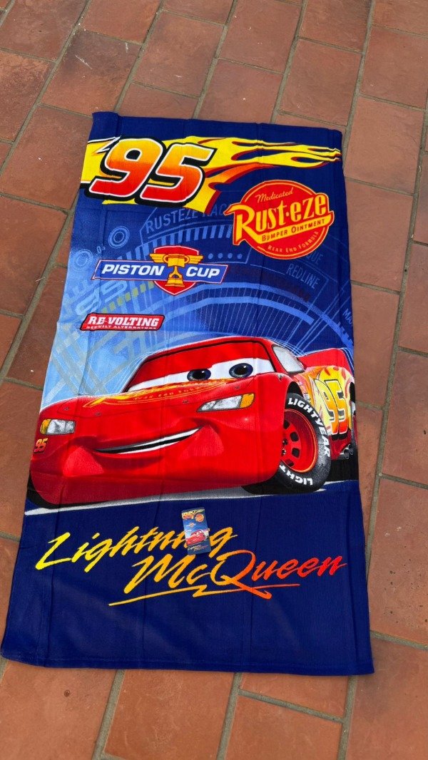 Producto - Toallon microfibra Cars