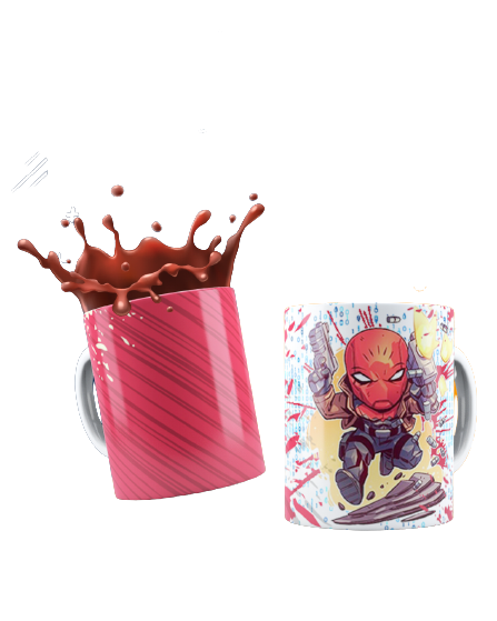 Producto - Taza Deadpool rojo