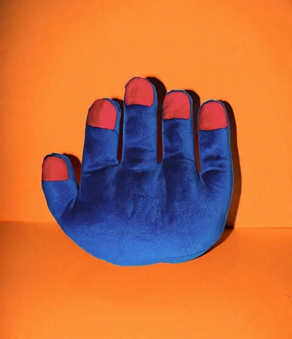 Producto - Almohadón MANO - AZUL - 0