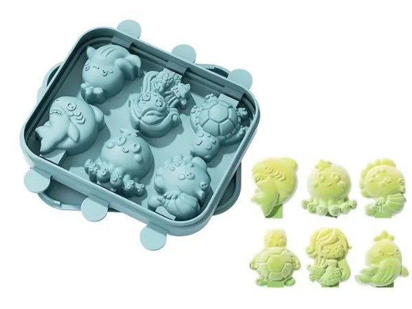 Producto - Molde silicón ice pop del mar
