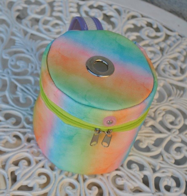 Producto - Portarollo Degradé con papel de regalo