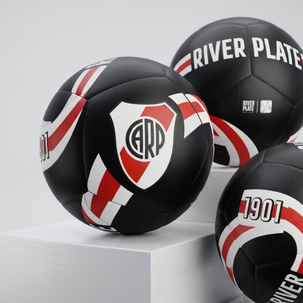Producto - Pelota De Futbol Flag RIVER n 5 LICENCIA CLUBES - 1
