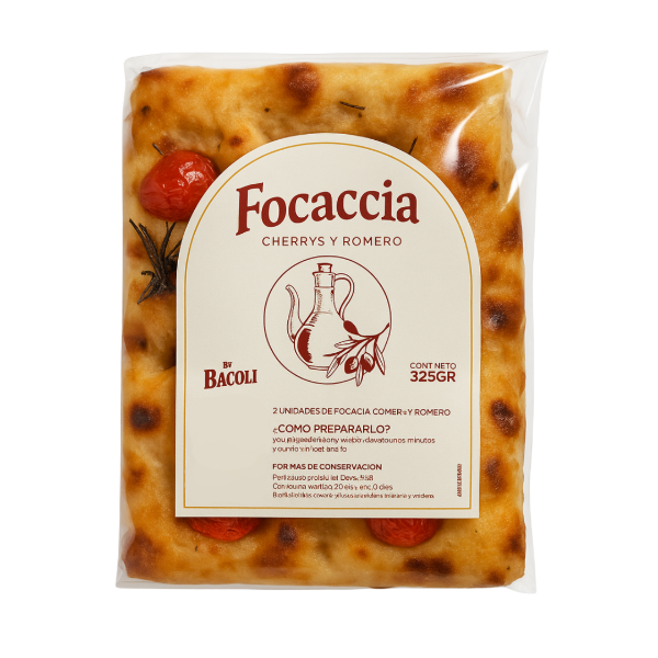 Producto - FOCACCIA CHERRY Y ROMERO