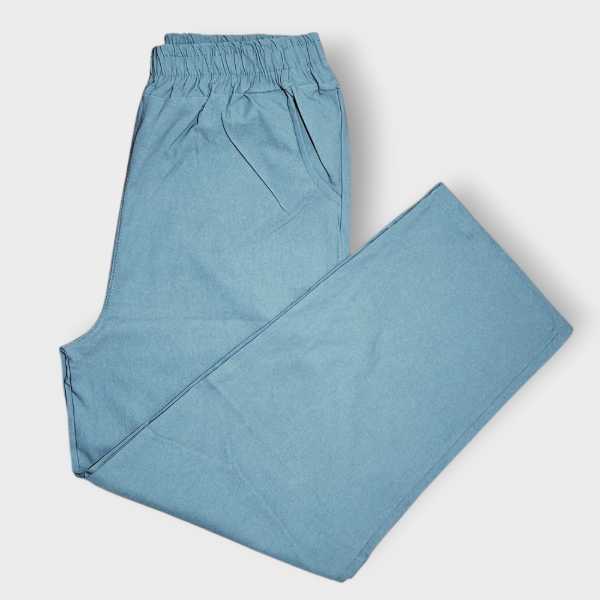 Producto - Pantalón Palazo Dama en Bengalina Gris T4