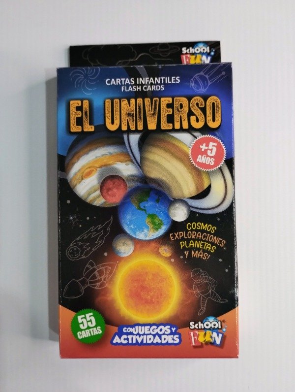 Producto - EL UNIVERSO - NAIPES DIDÁCTICOS
