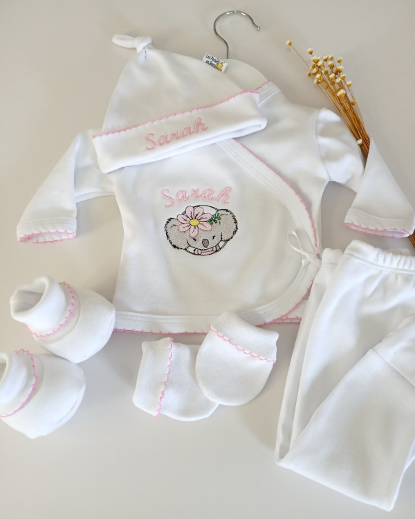 Producto - Ajuar personalizado Koala rosa