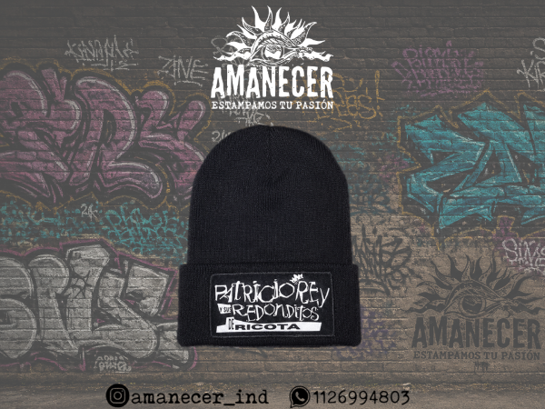 Producto - Gorro de lana Los Redondos