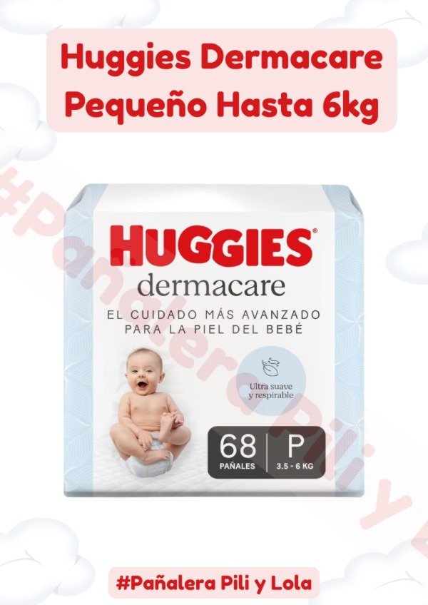 Producto - Huggies Dermacare P x68