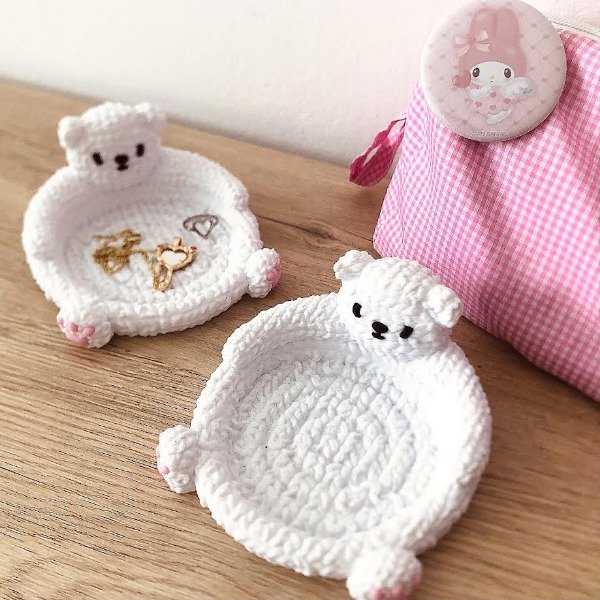 Producto - posa vaso o trinket dish osito x1