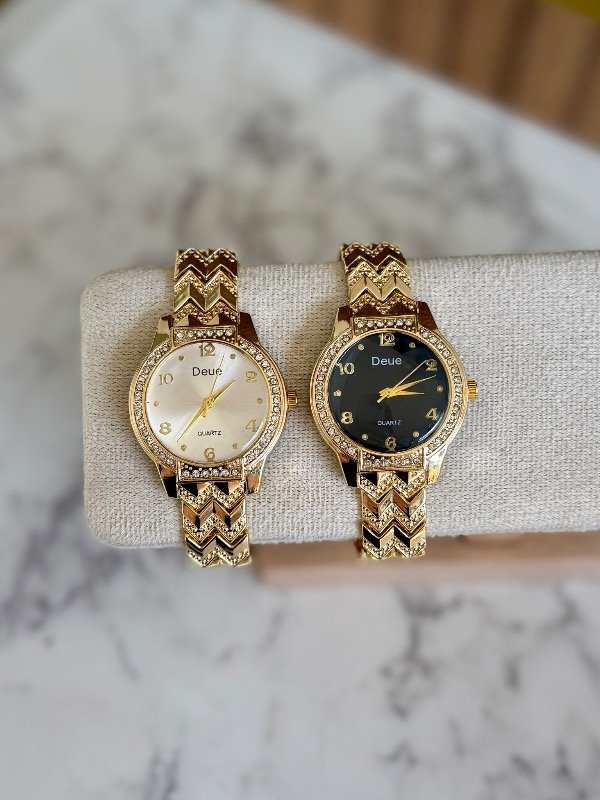 Producto - RELOJ VINTAGE MOD 9 DORADO