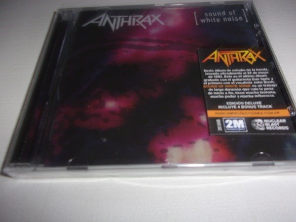 Producto - CD ANTHRAX SOUND OF WHITE NOISE NUEVO ARG F10