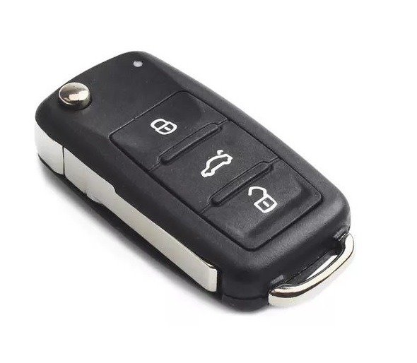 Producto - CARCASA VW 3 BOTONES LOGO Y ESPADA