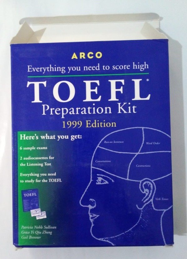 Producto - TOEFL Preparation Kit 1999 Edition - Box + Libro con 2 cassettes