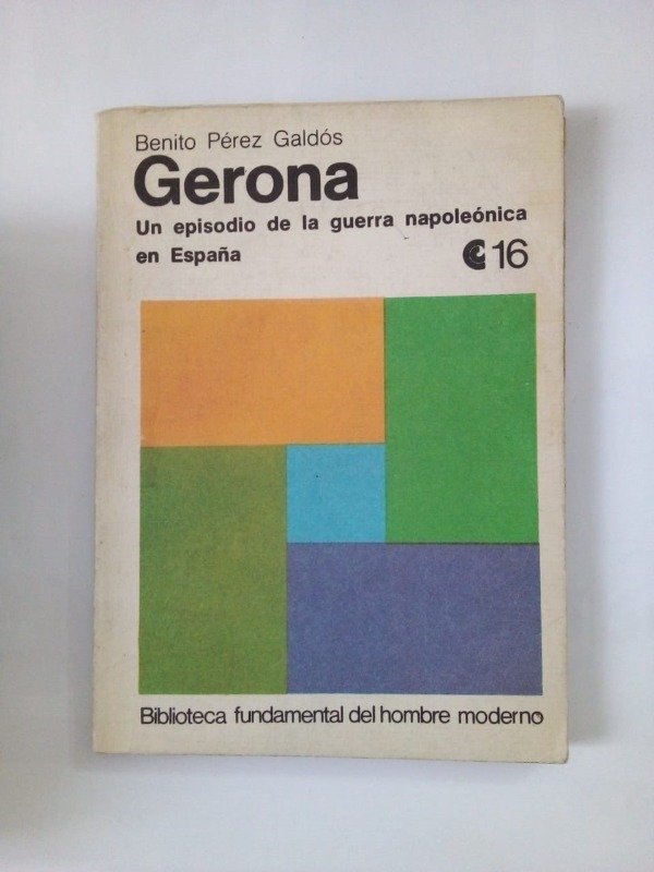Producto - Gerona - Benito Pérez Galdós - CEAL 1971