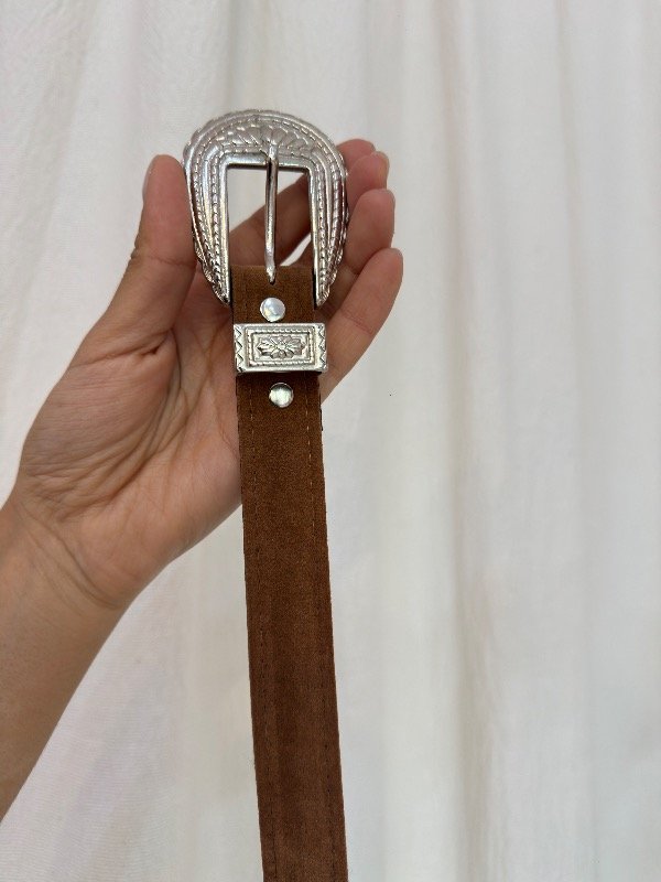 Producto - Cinto Brown Gamuza - 0