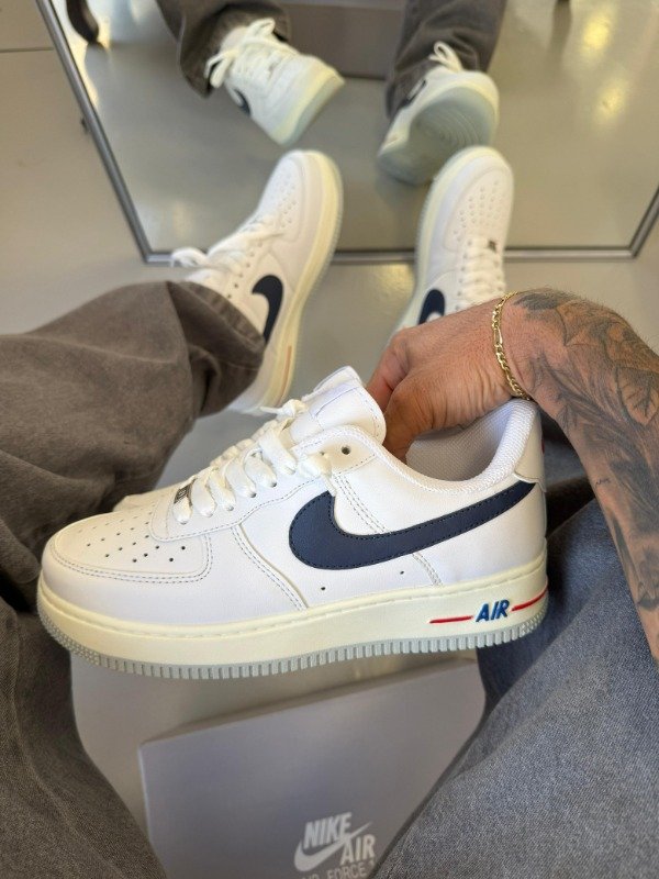 Producto - Air Force - Blanco/Marino (39 al 44)