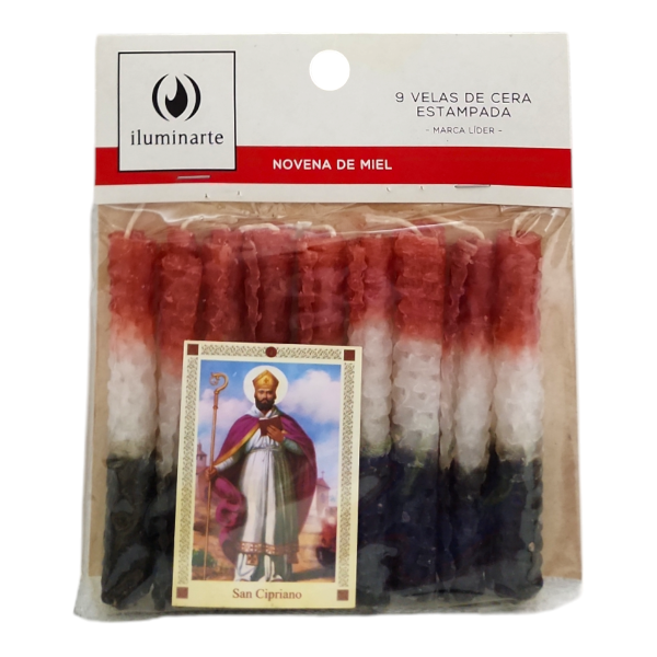 Producto - NOVENAS DE MIEL - 9 VELAS - SAN CIPRIANO