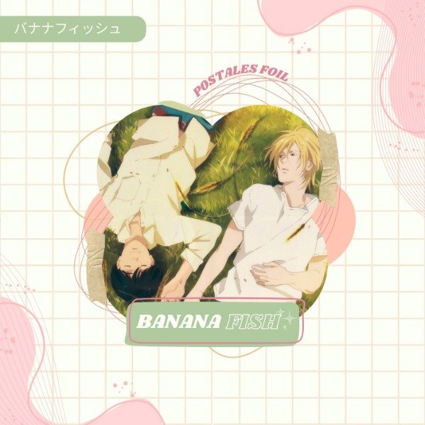 Producto - Banana Fish // Postales foil