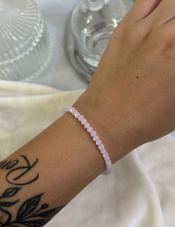 Producto - Pulsera cristales pink