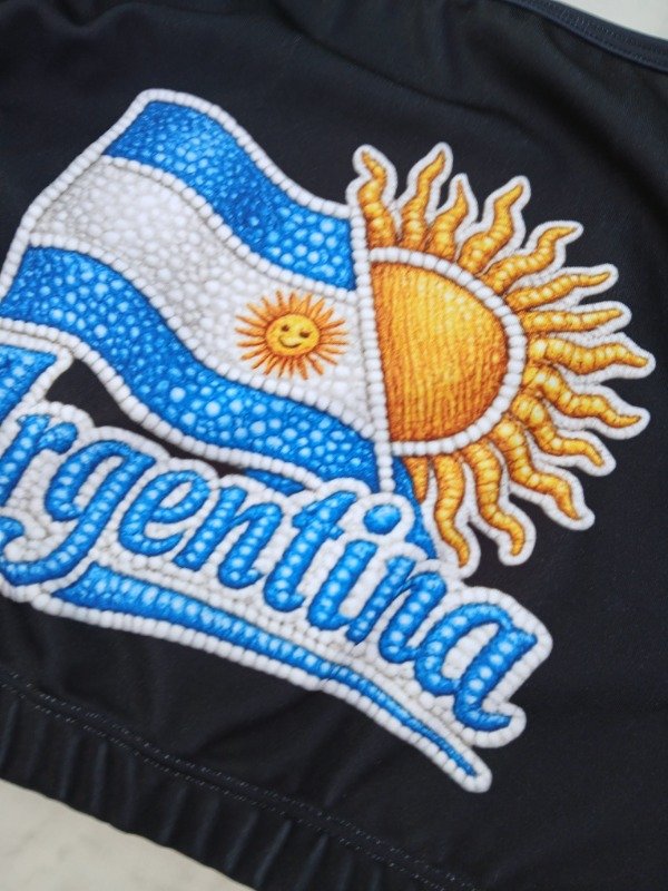 Producto - Top Argentina negro - 2