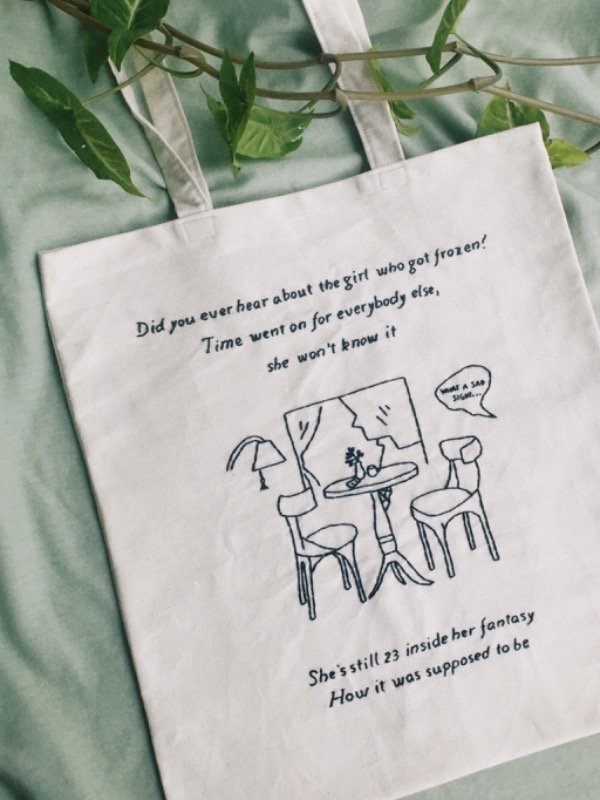 Producto - tote right where you left me